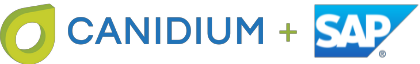 Canidium+SAP logo