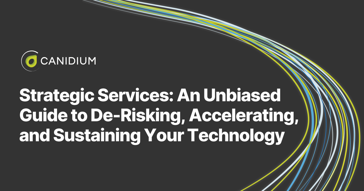 Strategic Services: An Unbiased Guide to De-Risking, Accelerating, and Sustaining Your Technology