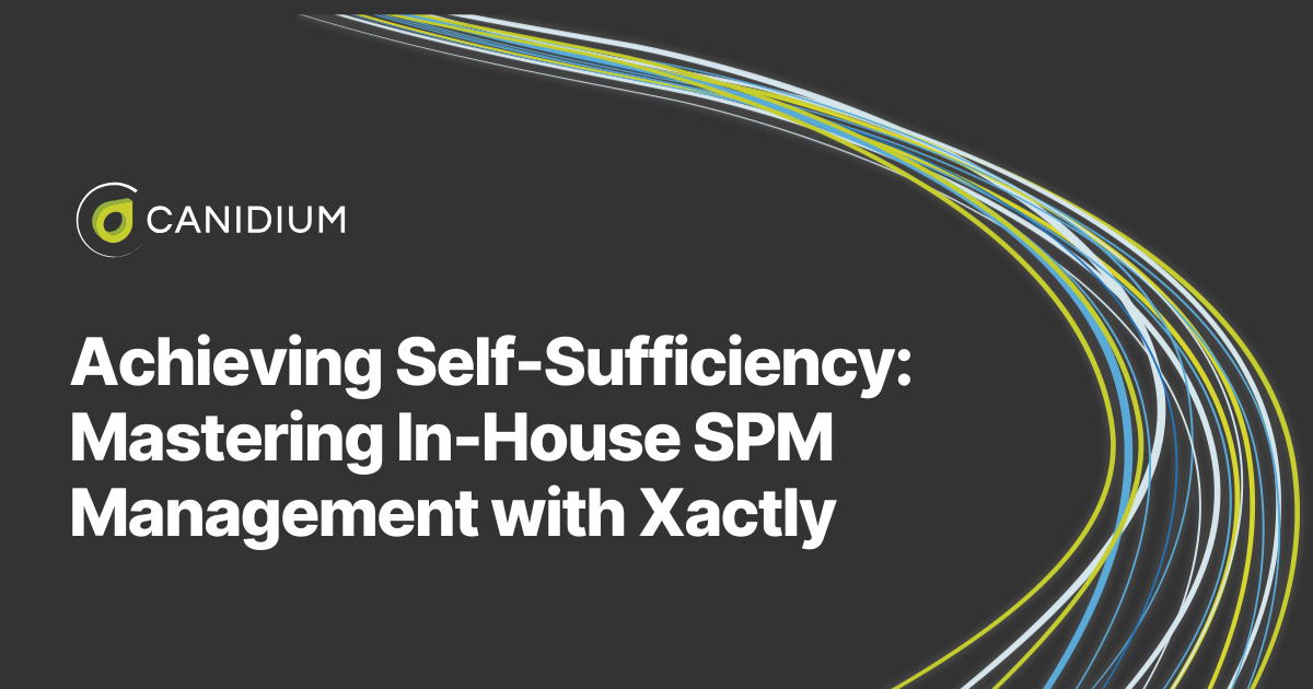 Achieving Self-Sufficiency: Mastering In-House SPM Management with Xactly